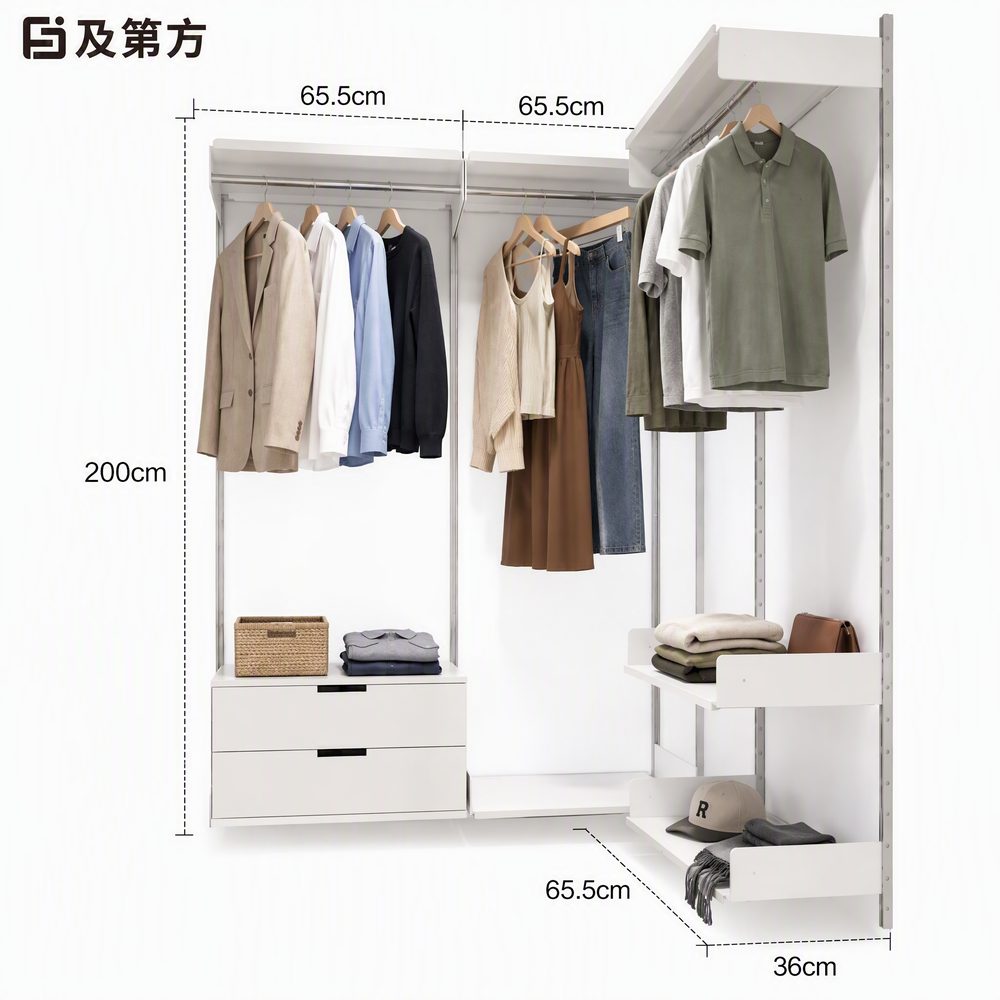 L 型整墙实拍